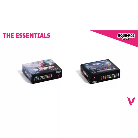 Vallejo - 30 colors set - Squidmar Color - The Essentials (30)-74303