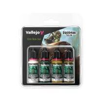 Vallejo - 4 colors set - Squidmar Color - Ork Skin set (4)-74307