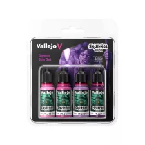 Vallejo - 4 colors set - Squidmar Color - Demon Skin set (4)-74308