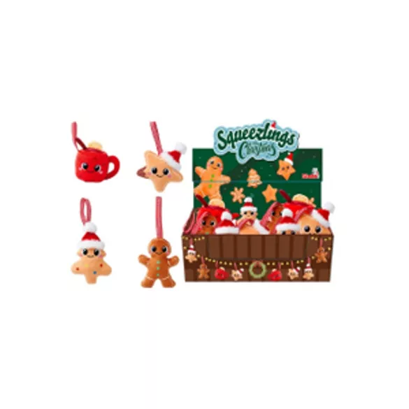 Squeezlings - Plush Figures - Christmas, 10cm (CDU of 20)-105953953