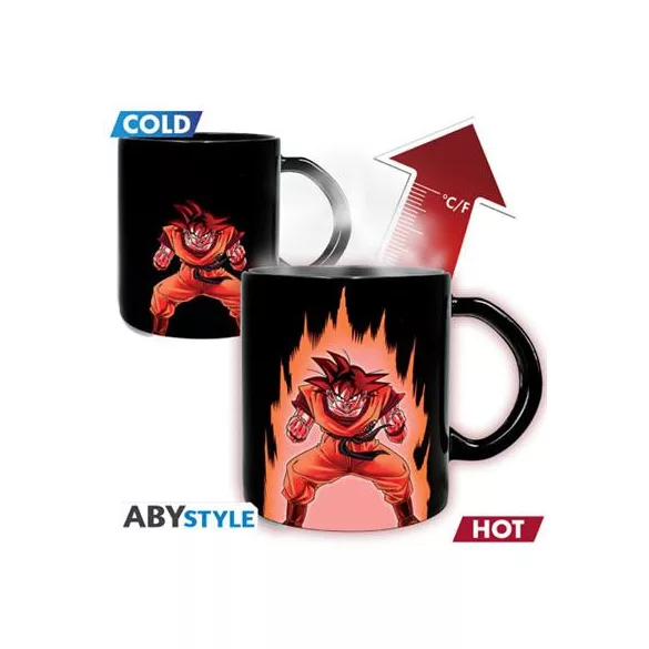 Dragon Ball Z - Mug Heat Change (460ml) - Son Goku & Shenron-ABYMUGA438_G