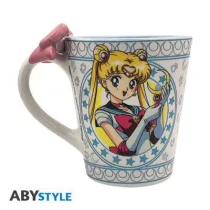 Sailor Moon - Mug 3D Handle - Sailor Moon & Luna-ABYMUGA746