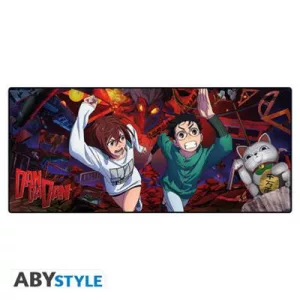 Dan Da Dan - Mousepad XXL (90x40cm) - Momo & Okarun-ABYACC635