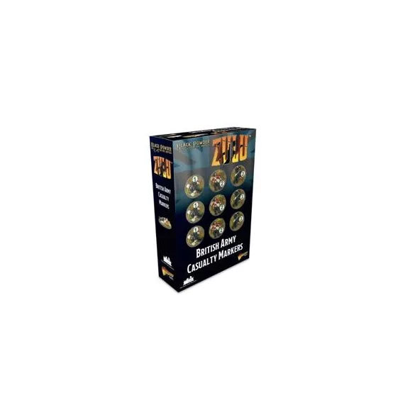 Black Powder Epic Battles: Zulu! - British Army Casualty Markers-312414602