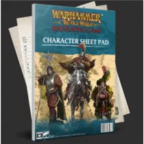 Warhammer The Old World Roleplaying Game Character Sheet Pad - EN-CB72906