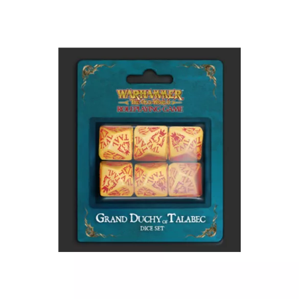Warhammer The Old World Roleplaying Game Grand Duchy of Talabec Dice Set - EN-CB72912