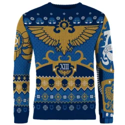 Warhammer 40,000 - Christmas Jumper (Size: XXXL) - Ultramarines-1114942