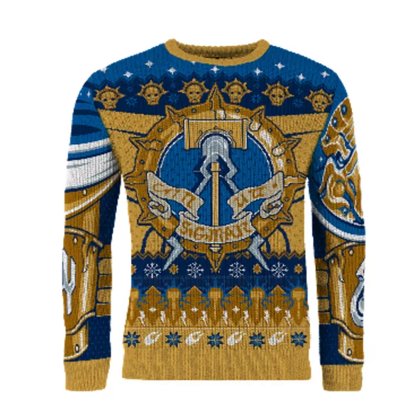 Warhammer Age of Sigmar - Christmas Jumper (Size: M) - Stormcast-1190560