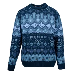 Warhammer 40,000 - Christmas Jumper (Size: XXXXL) - Space Wolves-1223475