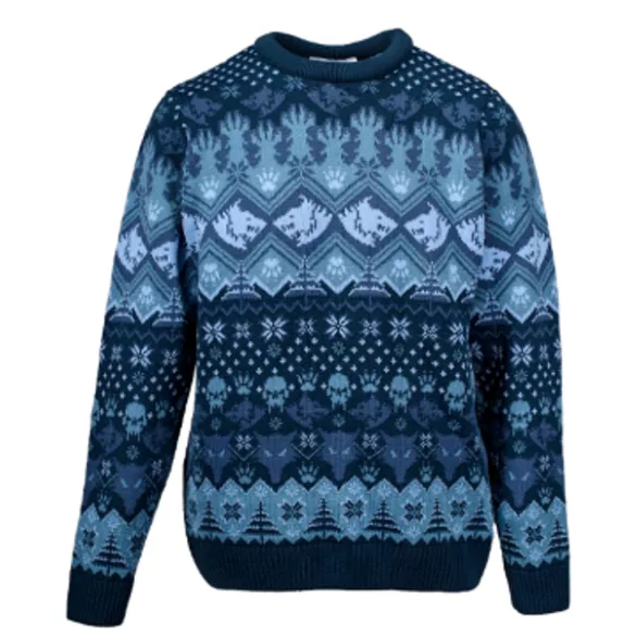 Warhammer 40,000 - Christmas Jumper (Size: XXXL) - Space Wolves-1222462
