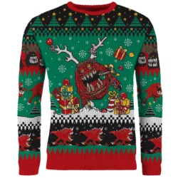 Warhammer 40,000 - Christmas Jumper (Size: M) - Squig-1223230