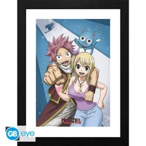 Fairy Tail - Framed Print (30x40cm) - Natsu & Lucy-GBYDCO711