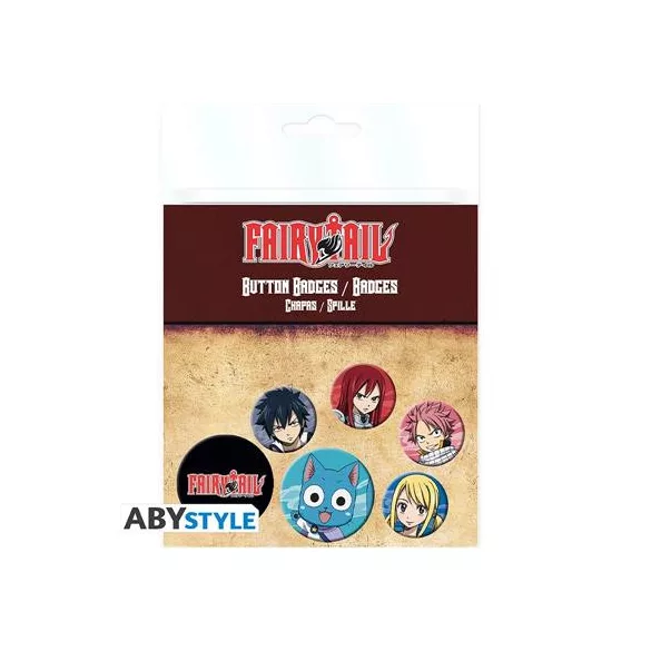 Fairy Tail - Badge Pack - Characters-BP0750