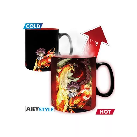Fairy Tail - Mug Heat Change (460ml) - Natsu & Lucy-ABYMUG880