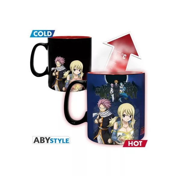 Fairy Tail - Mug Heat Change (460ml) - Natsu & Lucy-ABYMUG880