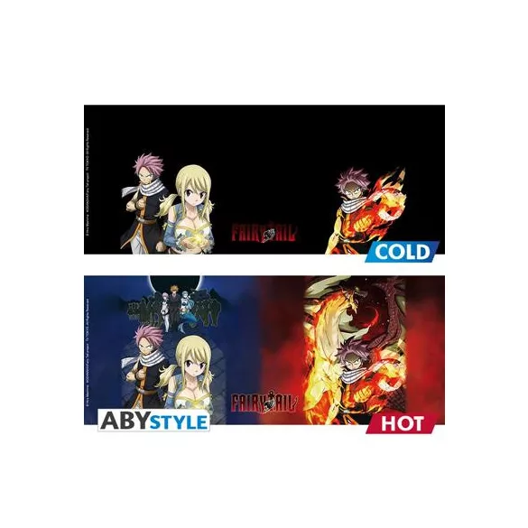 Fairy Tail - Mug Heat Change (460ml) - Natsu & Lucy-ABYMUG880
