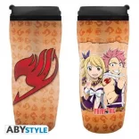 Fairy Tail - Travel Mug - Natsu, Lucy & Emblem-ABYTUM029