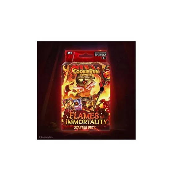 CookieRun: Braverse TCG Starter Decks Flames of Immortality - EN-DVT03002