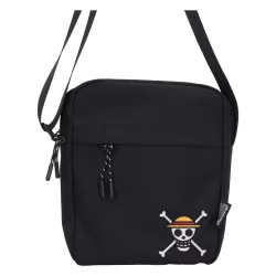 One Piece - Crossbody Bag (Black) - Luffy Jolly Roger-C7784C26