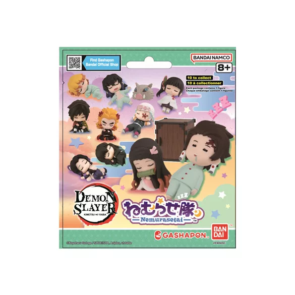 Demon Slayer - Gashapon Blind Box Bags (CDU of 24) - Nemurasetai-VE90505C