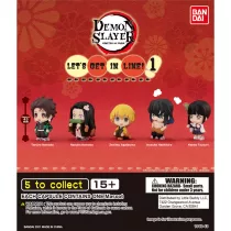 Demon Slayer - Gashapon Blind Box Bags (CDU of 24) - Lets Get In Line-VE95610A
