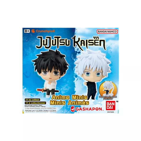 Jujutsu Kaisen - Gashapon Blind Box Bags (CDU of 24) - Anime Minis-VE87820D