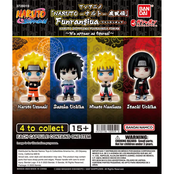 Naruto - Gashapon Blind Box Bags (CDU of 24)-VE87430C