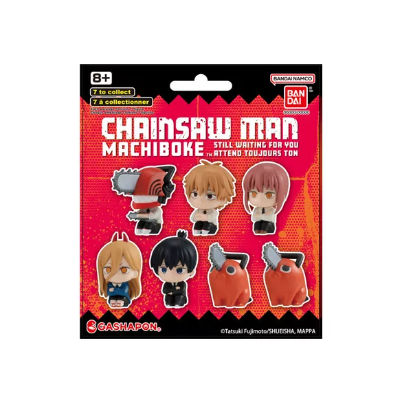 Chainsaw Man - Gashapon Blind Box Bags (CDU of 24) - Machiboke-VE90980A