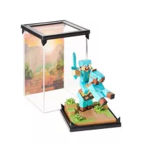 Minecraft - Diorama - Steve in Diamond Armor-NN3735