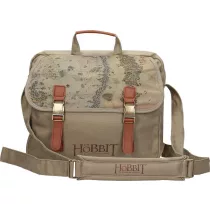 The Hobbit - Canvas Messenger Bag - Middle Earth Map-SDTHOBB2750