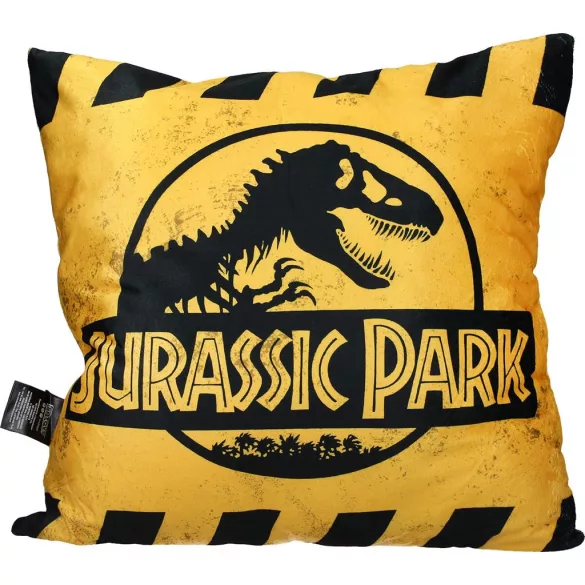 Jurassic Park - Pillow (45x45 cm) - Caution Logo-SDTUNI26246