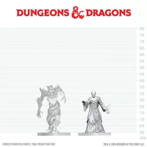 D&D Nolzur's Marvelous Miniatures: Ghast Gravecaller & Wraith-90915
