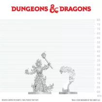 D&D Nolzur's Marvelous Miniatures: Flaming Skeleton & Flameskull-90916