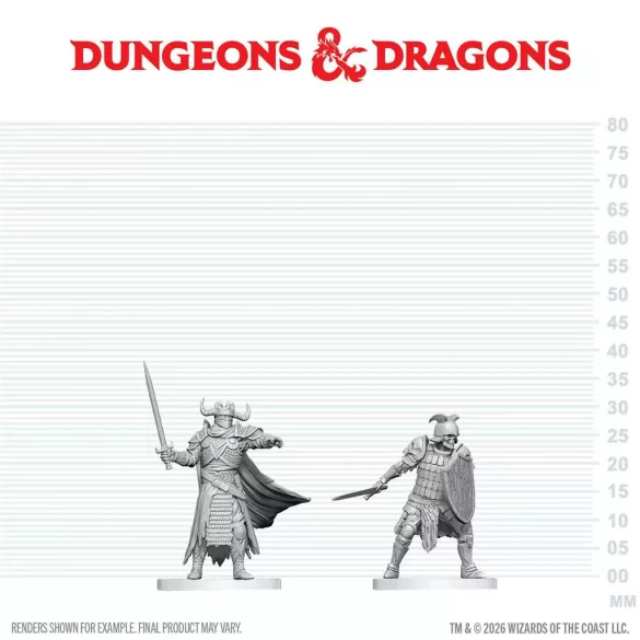 D&D Nolzur's Marvelous Miniatures: Death Knight & Death Knight Aspirant-90917