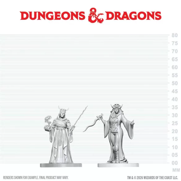 D&D Nolzur's Marvelous Miniatures: Cultist Fanatic & Hierophant-90919