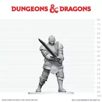 D&D Nolzur's Marvelous Miniatures: Red Knight Guardian Golem-90920