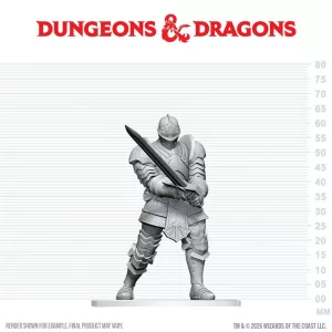 D&D Nolzur's Marvelous Miniatures: Red Knight Guardian Golem-90920