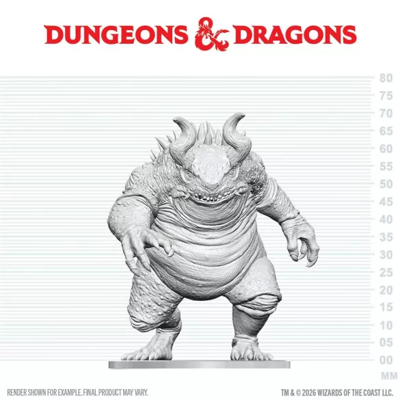 D&D Nolzur's Marvelous Miniatures: Hezrou-90922