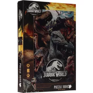 Jurassic World - Jigsaw Puzzle (1000 Pieces) - Poster-SDTUNI25423