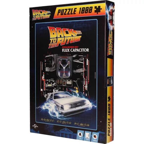 Back to the Future - Jigsaw Puzzle (1000 Pieces) - Powered by Flux Capacitor-SDTUNI24344