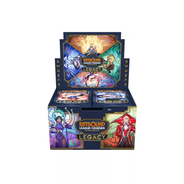 Riftbound: League of Legends TCG - Legacy Booster Display (24 packs) - EN-RB-06BD02-EN