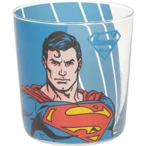 Superman - Drinking Glass (370 ml)-SDTWRN25285