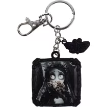 Corpse Bride - Metal Keychain - Flowers-SDTWRN26336