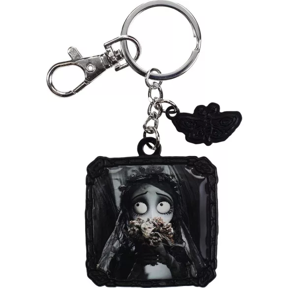 Corpse Bride - Metal Keychain - Flowers-SDTWRN26336