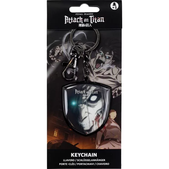 Attack on Titan - Metal Keychain - Titan-SDTKOD26092