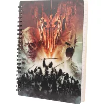 The Lord of the Rings - Spiral Notebook - Mordor Evil Army-SDTLTR25169