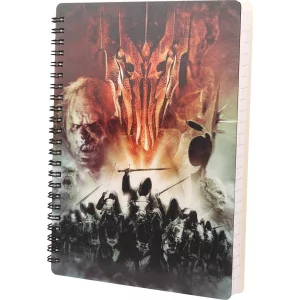 The Lord of the Rings - Spiral Notebook - Mordor Evil Army-SDTLTR25169
