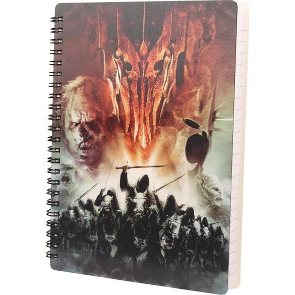 The Lord of the Rings - Spiral Notebook - Mordor Evil Army-SDTLTR25169