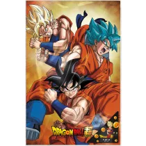 Dragon Ball Super - 3D PVC Poster (38x58 cm) - Goku States-SDTDRB25604