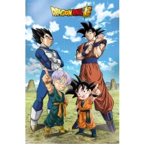 Dragon Ball Super - 3D PVC Poster (38x58 cm) - Battle of Gods Goku Vegeta Family-SDTDRB25641